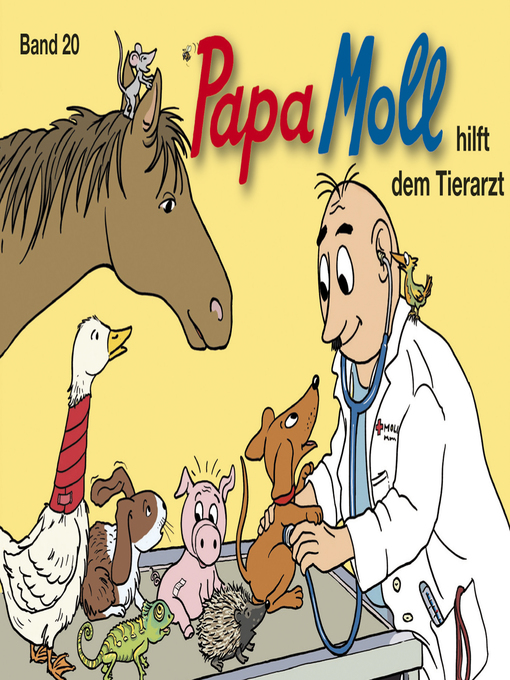 Title details for Papa Moll hilft dem Tierarzt by jürg Lendenmann - Wait list